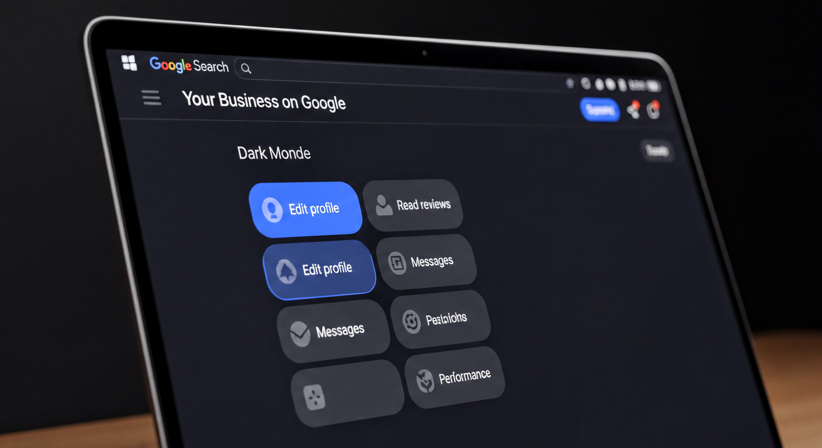 Google Business Profile Dashboard